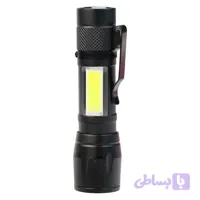 چراغ قوه دستی مدل پلیس با نور مهتابی