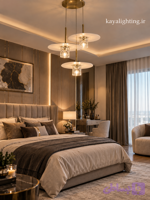 لوستر مدل PH01 کریستالی