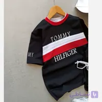 تیشرت تک طرح Tommyسایز 55 الی 70