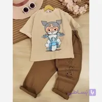 تیشرت شلوار طرح کرومی سایز 45 الی 60