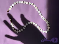 گردنبند زنانه میوکی مدل صدف گرد
