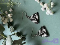گوشواره زنانه میوکی مدل مثلثی
