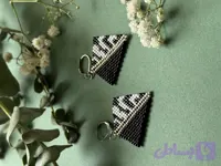 گوشواره زنانه میوکی مدل زبرا
