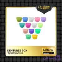 محفظه نگهداری دندان مصنوعی گلدن بیوتی مدل Denture