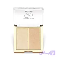 پالت هایلایتر دو تایی گلدن رز سوگلو (Golden Rose Sugello Duo Highlighter Palette) - درخشش طبیعی و جذاب