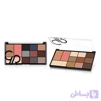 پالت سایه چشم گلدن رز سیتی استایل (Golden Rose City Style Eyeshadow Palette) - رنگ‌های شهری برای زیبایی مدرن