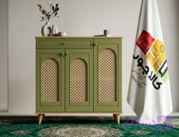 جاکفشی مدل گنبدی سه درب تک کشو