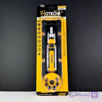 ست کله بکس و بیت پیچ گوشتی و دسته جغجغه 39 عددی 1.4 اینچ - برند اصلی Hoteche هوتچ (250939)