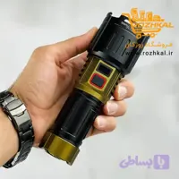 چراغ قوه پرقدرت اسمال سان مدل ZY-T305 با باتری 8800 و برد 800 متری اصلی و اورجینال