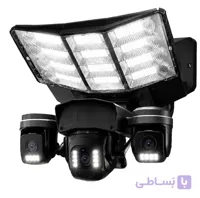 دوربین خورشیدی خیابانی ۳ لنز پروژکتور دار