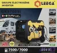 موتور برق 7.5 کیلوات سه گانه سوز برند اروپایی LEEGA ریموت استارت