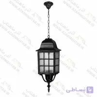 چراغ کلاسیک ویلایی آویز مدل مشبک بزرگ کد AM146