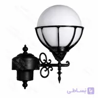 چراغ کلاسیک ویلایی تک شاخه رزکوچک مدل 8پرحباب کد AM123