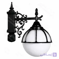 چراغ کلاسیک ویلایی تک شاخه کوچک مدل 8پرحباب کد AM124
