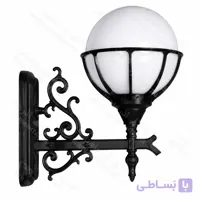 چراغ کلاسیک ویلایی دیواری رزبزرگ مدل 8پرحباب کد AM119