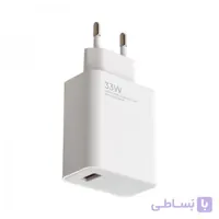 آداپتور شارژ اصلی بدون تبدیل شیائومی 5 ولت 3 آمپر - توان 33 وات