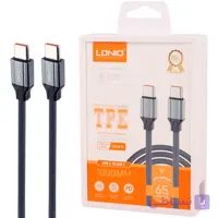 کابل شارژ الدینیو کابل Type-C به Type-C مدل Ldnio LC441C طول 1 متر و توان 65 وات