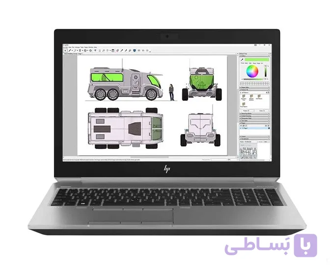 لپ تاپ استوک 15.6 ایچی اچ پی مدل Hp ZBook 15 G6 i7 9850H 16GB DDR4 512GB SSD 4GB Nvidia Quadro T2000