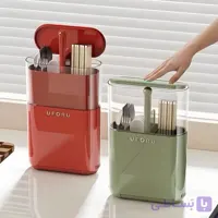 جا قاشقی جک‌دار UFORU | نظم‌دهنده قاشق و چنگال آشپزخانه | کد KIT-1575
