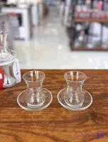 استکان کمر باریک پاشاباغچه مدل  | ست 6 عددی استکان چای خوری بلور ساخت ترکیه