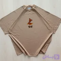 تیشرت باکسی یونیسکس برند بولد مدل TEDDY تدی آستین رگلان و جنس پنبه سوپر