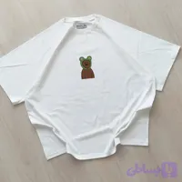 تیشرت باکسی یونیسکس برند بولد مدل TEDDY تدی آستین رگلان و جنس پنبه سوپر