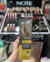 شامپو تقویت‌کننده و ترمیم کننده مو لایتنس مدل argan حجم 900 میلی‌لیتر