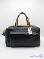 ساک مسافرتی چرمی طرح گوچی Gucci | کیف مسافرتی جادار با بند دوشی و تراولی - 1010-03