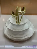 سرویس غذاخوری چند ضلعی برند Acar