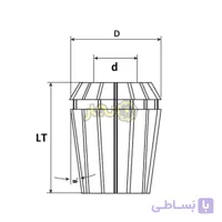 کولت فشنگی قطر 12 تورنادو ER32 کد T334012-32