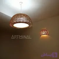 لوستر | رافیا rl | شید دار | مدل ونوس