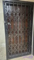 درب آکاردئون سه گل عرض ۱/۱۵ بدون نصب