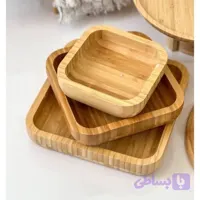 کاسه 3 تایی بامبو وارداتی