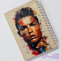 دفترچه یادداشت طرح کریستیانو رونالدو کد7
