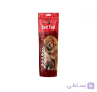 تشویقی سگ پاچه گاو برند هاپومیل سایز متوسط