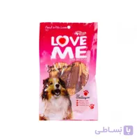 تشویقی سگ مدل هویجی برند love me لاومی ۶۰ گرمی