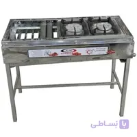 کباب پز یک متری دو اجاق شهاب گاز مدل آرین