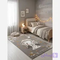 فرش کودک دختر فرشته ای نقش برجسته