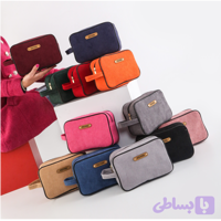 کیف آرایشی تک زیپ کبریتی