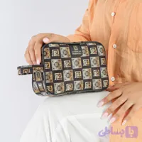 کیف آرایشی تک زیپ سه بعدی