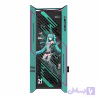 قاب کیس کامپیوتر ایسوس مدل ASUS ROG HELIOS II GX601S HATSUNE MIKU EDITION