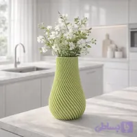 گلدان مارپیچ مدرن مدل دلسا