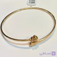 دستبند طلا 18 عیار النگویی میخ کارتیه وزن 3.470 گرم اجرت ساخت ۷ درصد کد GD01 000102