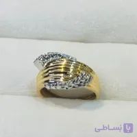 انگشتر طلا 18 عیار نمادار آینه تراش وزن 3.940 گرم اجرت ساخت ۹ درصد کد GD01 000182