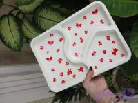 اردورخوری سنگ مصنوعی با طرح پاپیون
