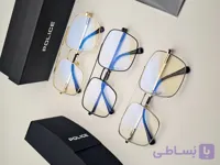 فریم عینک پلیس مدل بلوکات فلزی