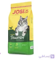 غذا خشک جوسی کت با طعم مرغ وزن ۱۸ کیلوگرم