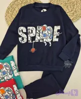 ست بلوز و شلوار پسرانه SPASE (سایز50 55)