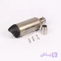 اگزوز قهرمانی موتور سیکلت sc نقره ای