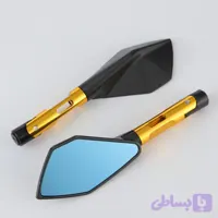 آیینه اسپرت موتور سیکلت طلایی